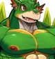 Muscular Dragon dad