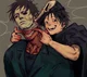 Luffy and Law