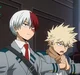 Katsuki and Shoto