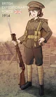 WW1 british Girl