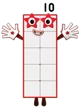 Ten - Numberblocks