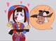 Striker and Pomni 