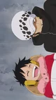 Luffy y Law