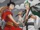 Zoro and Luffy