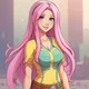 FlutterShy Human 