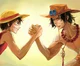 Ace and luffy