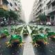 Frog army
