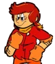 Human ghost Blinky 