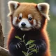 Cheeto the red panda