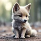 Smol wolf puppy