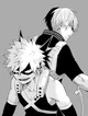 Shoto and Bakugo 