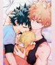 Deku et bakugo 