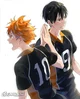 Kageyama and Hinata 