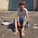 Homeless boy