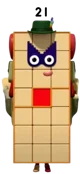 Numberblock 21