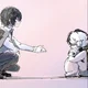 Dazai and Q