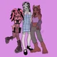 9 Monster High Girls
