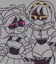 Lizzie and V