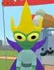 Silly alien king