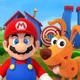 Word dog and Mario