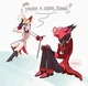 Lucifer and Alastor 