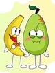 Banana x pear