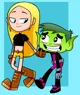 Beast boy x terra
