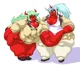 Scanty e kneesocks 