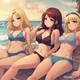 Beach girls