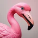 The plastic flamingo