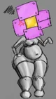 Chubby Robot Flower