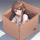 Anime girl box  imag