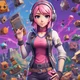 Fortnite anime girl 