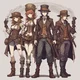 Steampunk sisters an