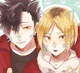 Kenma and Kuroo