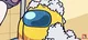 Among us bean-Yellow