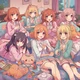Girls sleepover