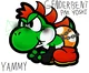 Genderbent Yoshi