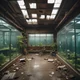 Abandoned aquarium