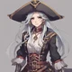 Pirate lady - GL