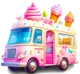 Cute Ice Cream Truck
