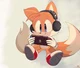 Young brother tails