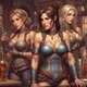 DnD women tavern
