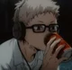 Tsukki from Haikyu