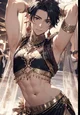 Belly dancing boy 