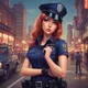 Police girl