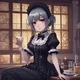 Goth maid Lilly