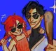 Kenji Sato and Emi