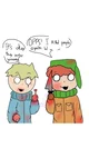Butters and Kyle