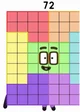 Numberblocks 72